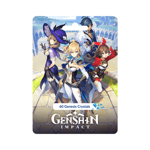 Genshin Impact 60 Genesis Crystals (INT)