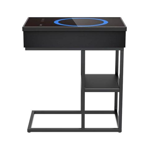 Rectangle  Table with Bluetooth Speaker & Wireless Charging (UTS-01)
