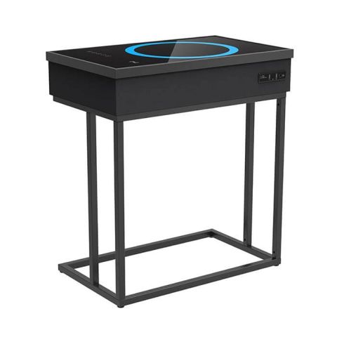 Rectangle  Table with Bluetooth Speaker & Wireless Charging (UTS-02)