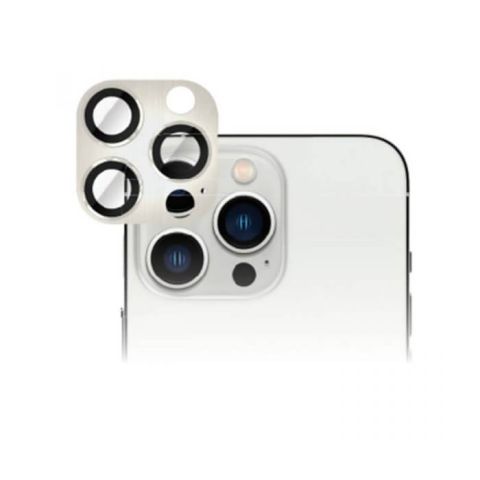 Smart Premium Camera Glass For iPhone 13/13 Pro Max - Silver