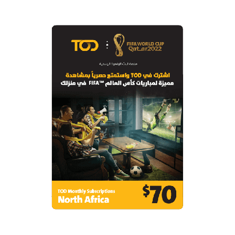 TOD Yearly Subscriptions Levent & North Africa (Theatre) ($70)