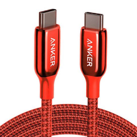 Anker PowerLine + lll USB-C To USB-C 1.8m - Red