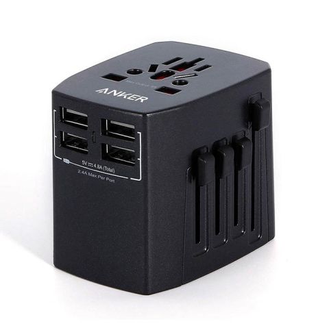 Anker Universal Travel Adapter With 4 USB Ports