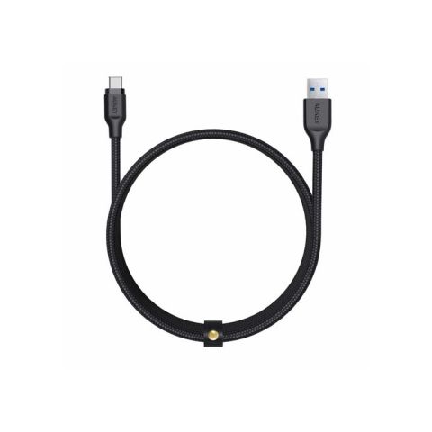 Aukey CB-AC2 BK Braided Nylon USB 3.1 GEN1 to USB-C Cable 2m