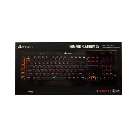 Corsair K95 RGB PLATINUM AR Mechanical Keyboard - Black