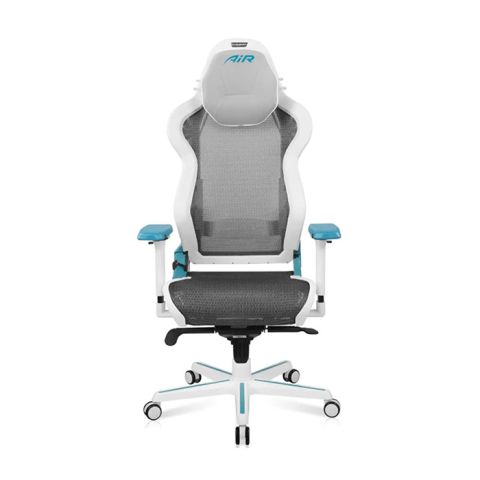 DXRacer Air Series Gaming Chair - White/Cyan