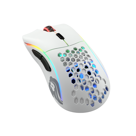 Glorious Model D Wireless Gaming Mouse - Matte White