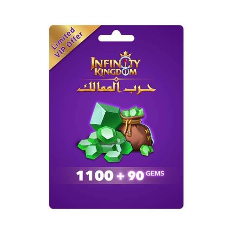 Infinity Kingdom Card 1100+90 Gems (INT)