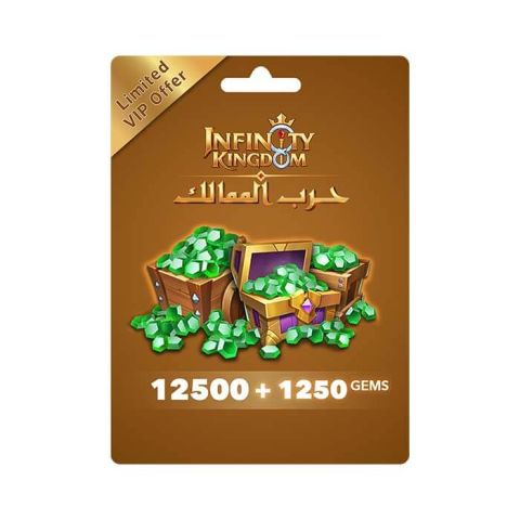 Infinity Kingdom Card 12500+1250 Gems (INT)