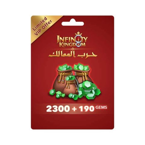 Infinity Kingdom Card 2300+190 Gems (INT)