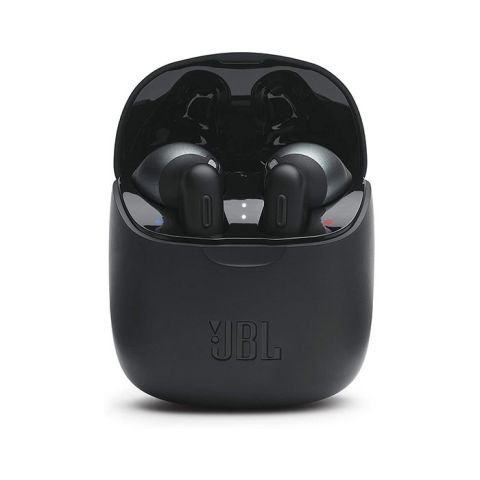 JBL T225 True Wireless Earbud Headphones - Ghost Black