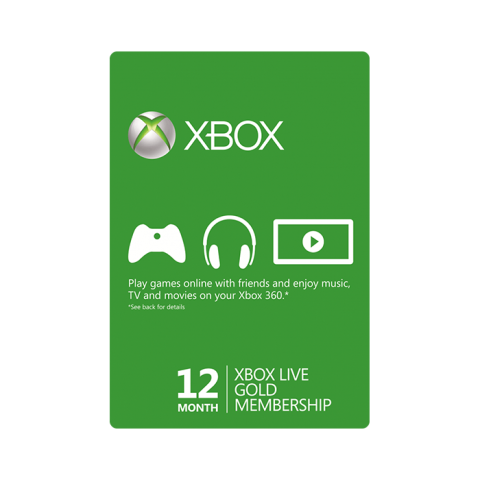 Microsoft Xbox Live - 12 Month (GCC)