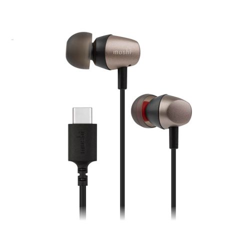 Moshi Mythro C - Type C Earphones -  GUNMETAL GRAY