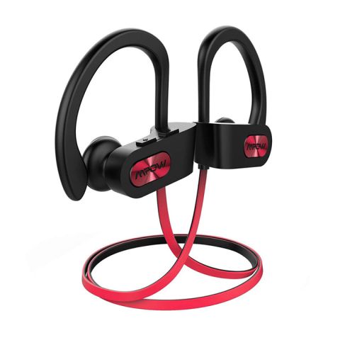 Mpow Flame Sports Bluetooth Earphones - Black/Red