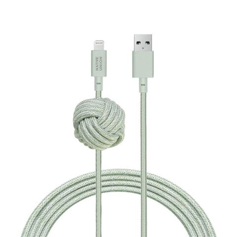 Native Union Night Cable - USB A To Lightning - 3m - Green