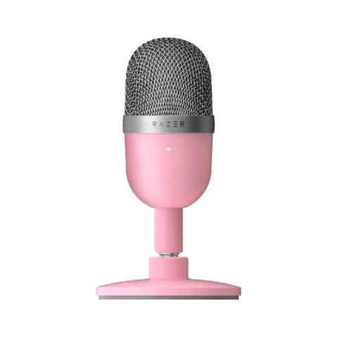 Razer Seiren Mini Ultra Compact Condenser Microphone - Quartz Pink