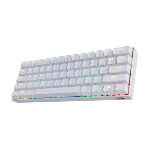 Redragon K530 RGB bluetooth rechargeable 60% keyboard WHITE color