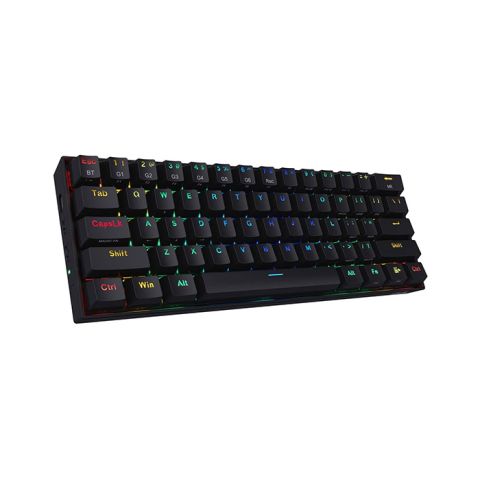 Redragon K530-RGB Draconic 60% Compact RGB Wireless Mechanical Keyboard -BLACK