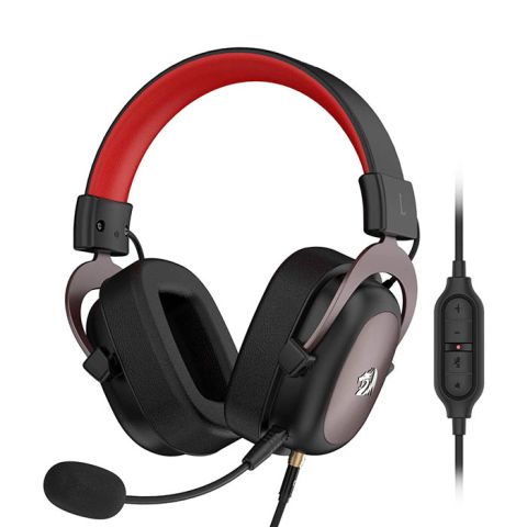 Redragon ZEUS 2 H510-1 Wired Gaming Headset, 7.1 Surround - Black/Red
