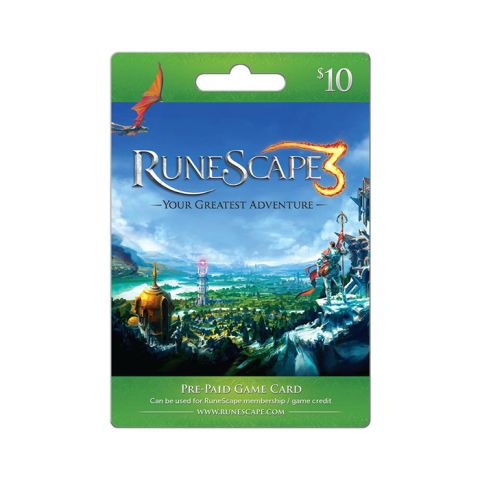 RuneScape Card - 10 $