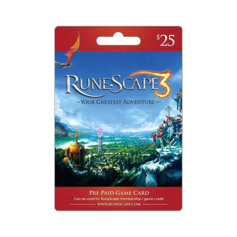 RuneScape Card - 25 $