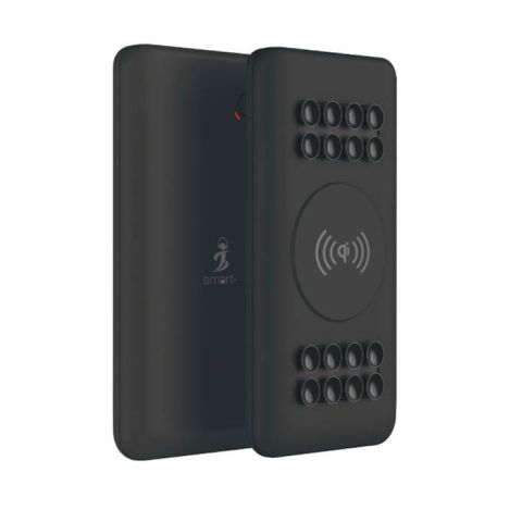 Smart IMate 10W Fast Wireless Charge + 18 W Pd & Qc Suction Power Bank 20000 MAh