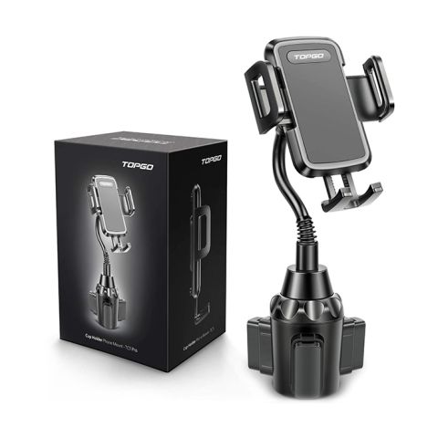 TopGo Cup Holder Phone Mount up to 0.9"