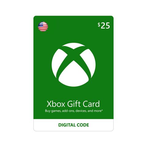 Xbox Live $25 Gift Card (US)