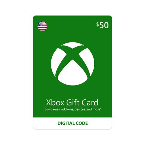 Xbox Live $50 Gift Card (US)